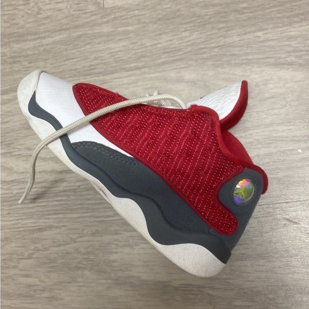 Kids Red and Gray Jordan’s